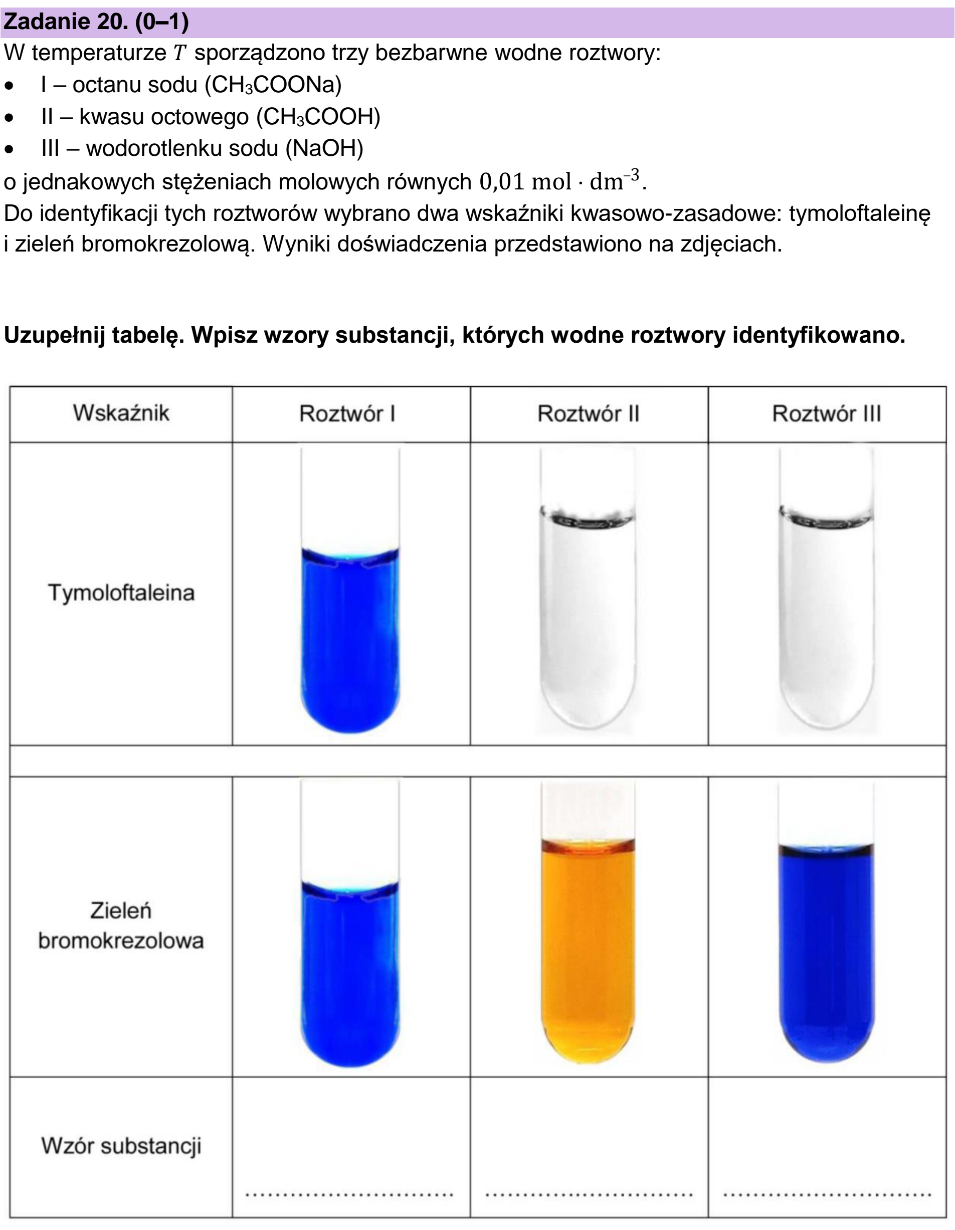 Matura dodatkowa, czerwiec 2023, zadanie 20