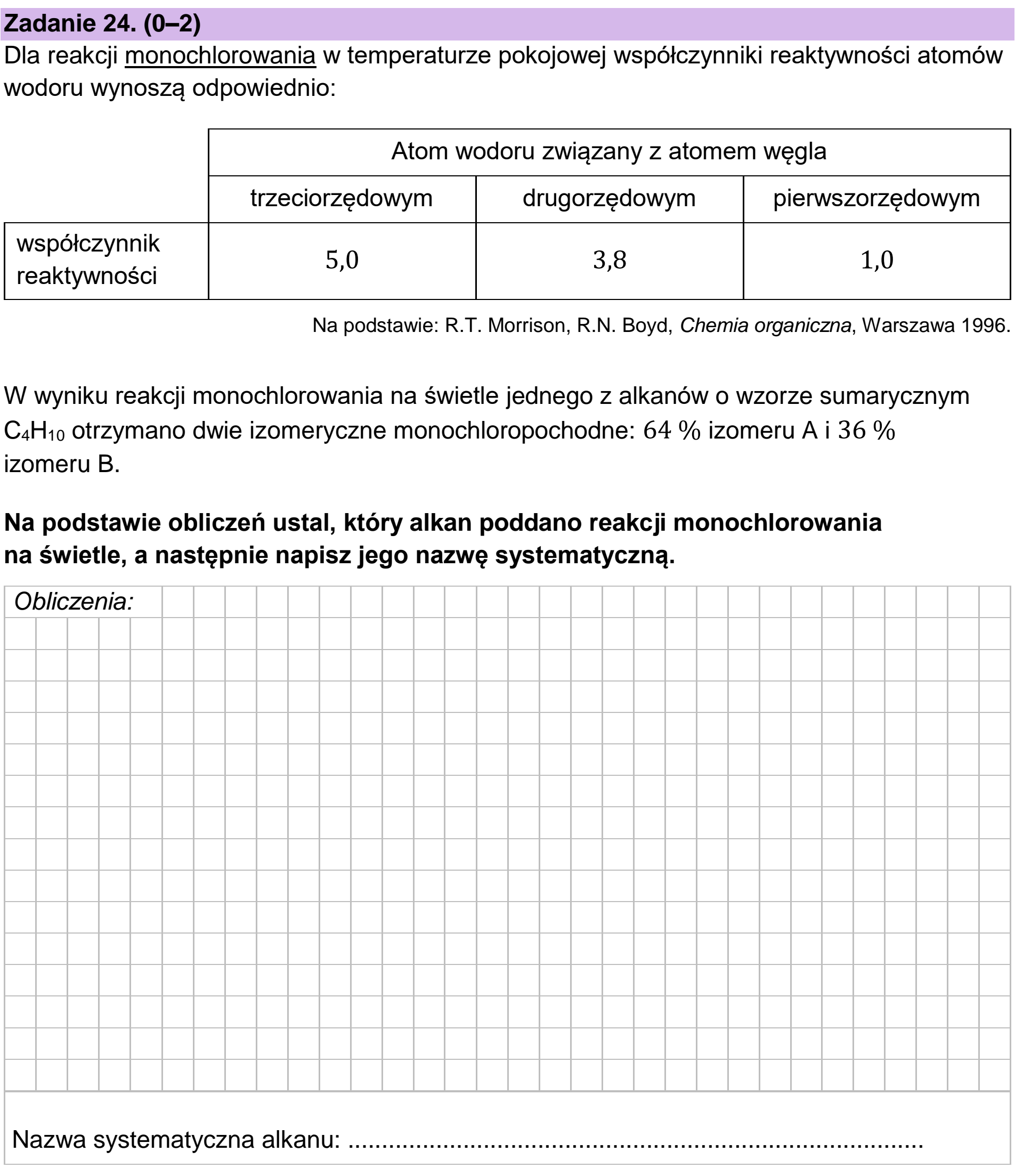 Matura dodatkowa, czerwiec 2023, zadanie 24