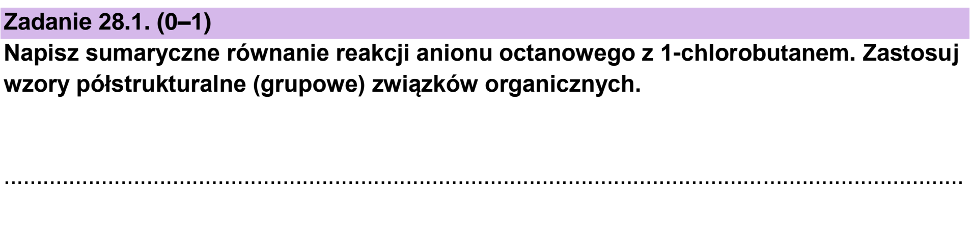 Matura dodatkowa, czerwiec 2023, zadanie 28.1