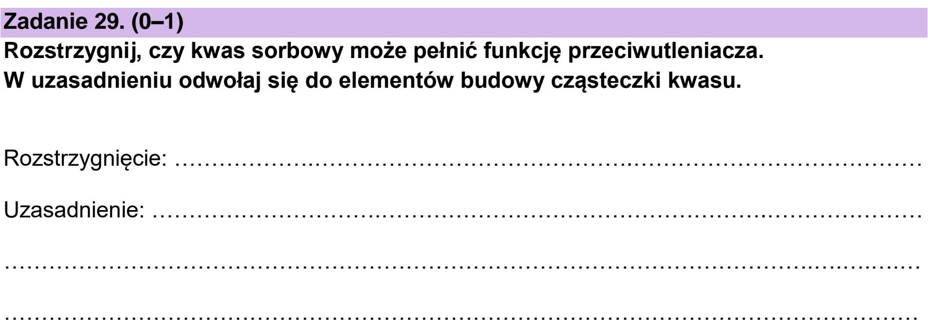 Matura dodatkowa, czerwiec 2023, zadanie 29