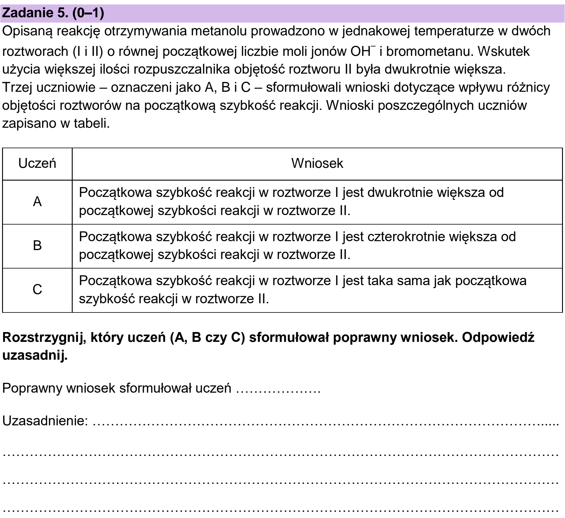 Matura dodatkowa, czerwiec 2023, podgląd zadania 5