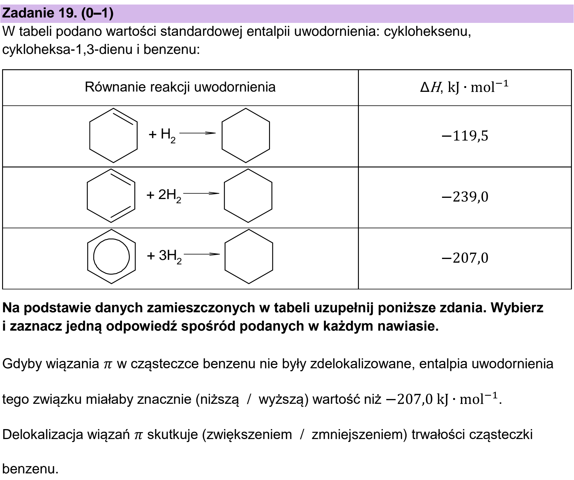 Matura dodatkowa, czerwiec 2024, zadanie 19