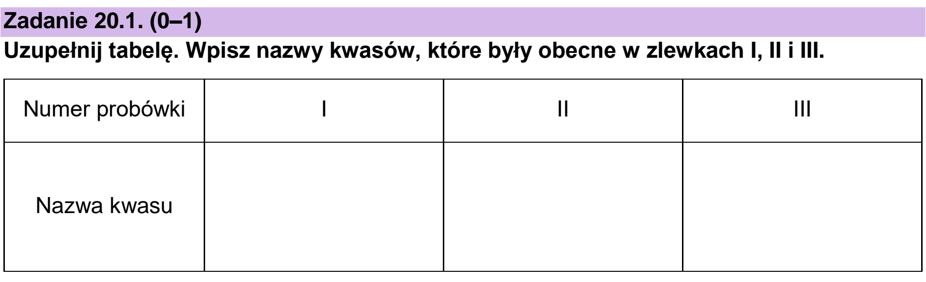 Matura dodatkowa, czerwiec 2024, zadanie 20.1
