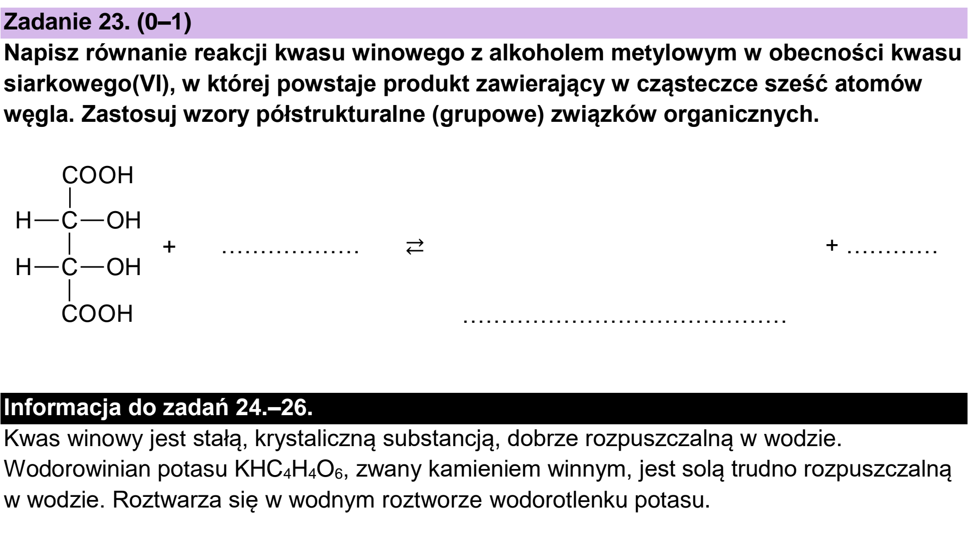 Matura dodatkowa, czerwiec 2024, zadanie 23