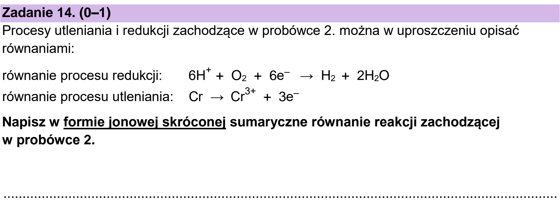 Matura dodatkowa, czerwiec 2025, zadanie 14