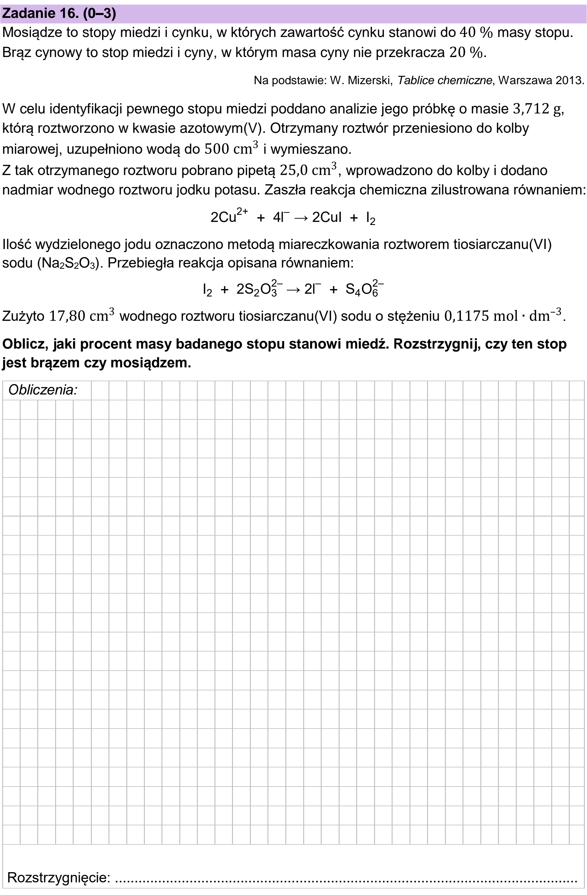 Matura dodatkowa, czerwiec 2025, zadanie 16