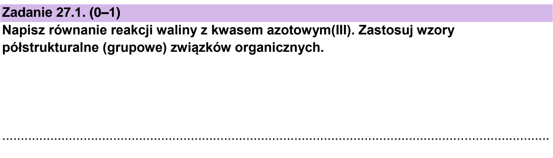Matura dodatkowa, czerwiec 2025, zadanie 27.1