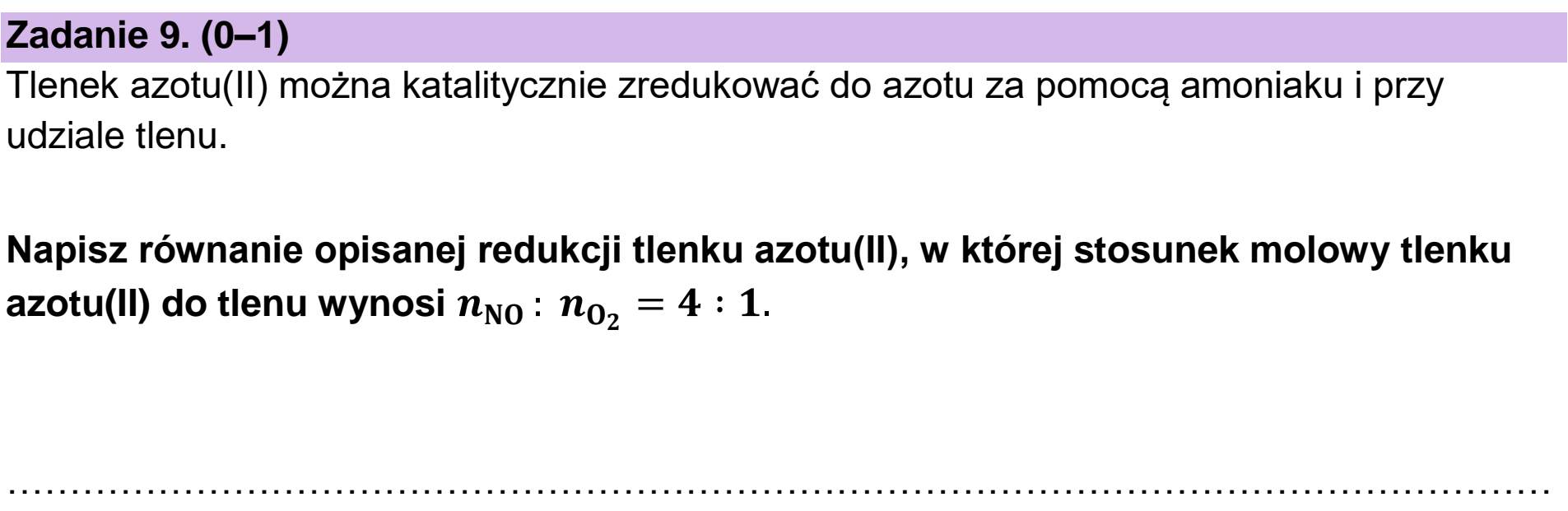 Matura dodatkowa, czerwiec 2025, zadanie 9