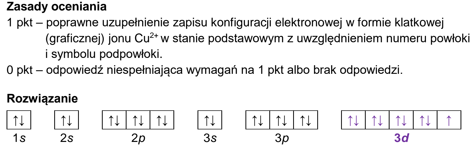 Matura dodatkowa, czerwiec 2026, odpowiedź do zadania 1.2