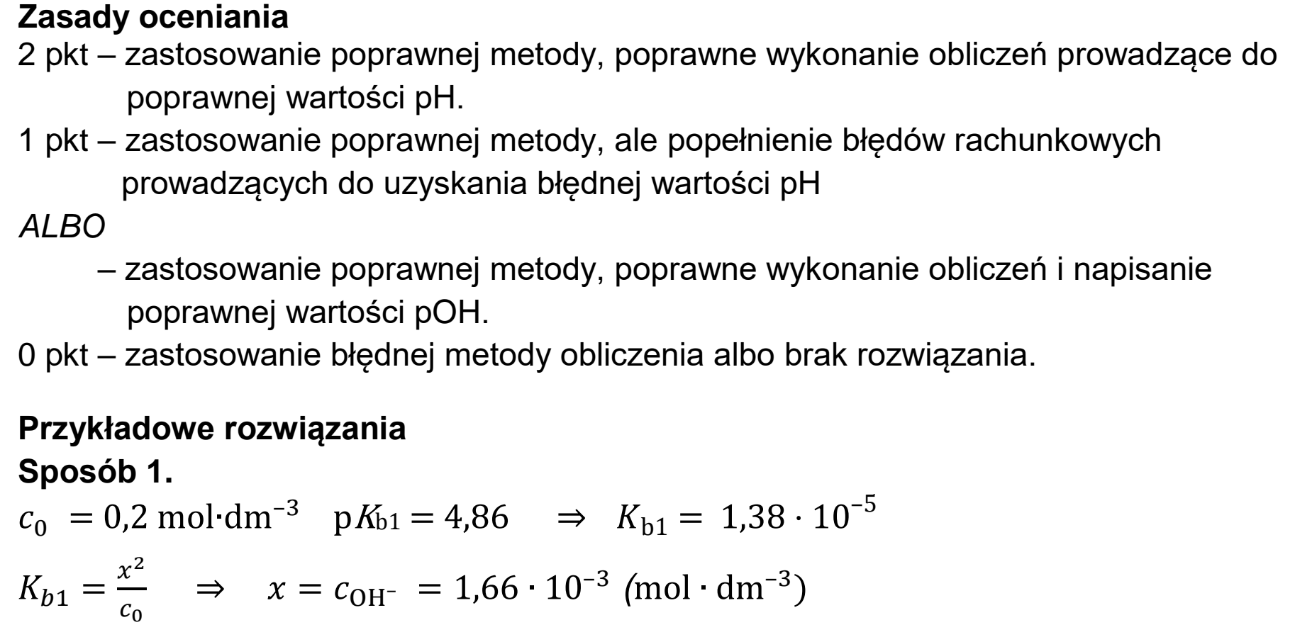 Matura dodatkowa, czerwiec 2026, odpowiedź do zadania 26.4, fragment 1