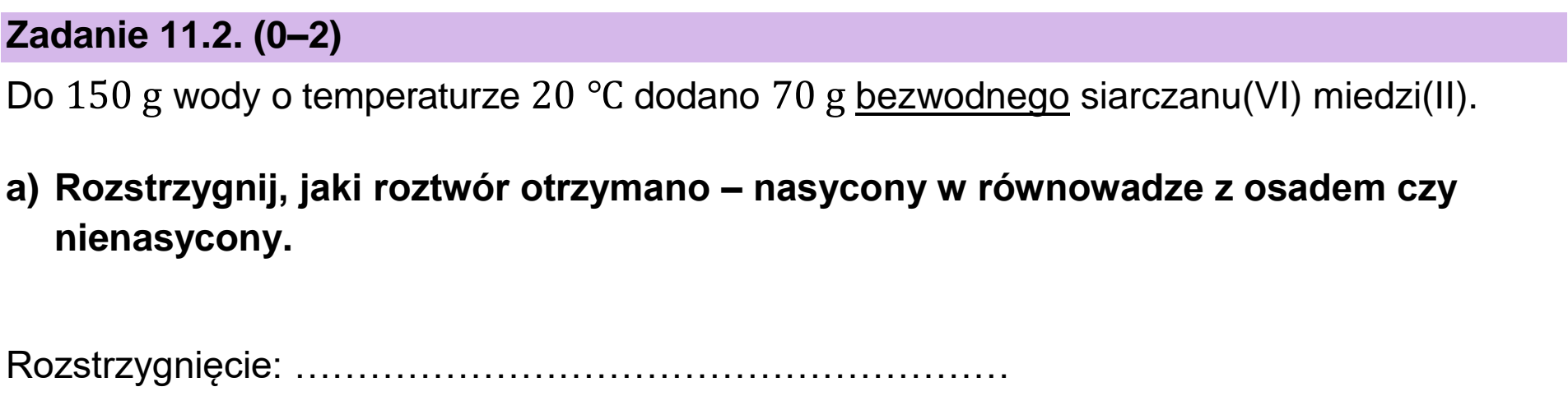 Matura dodatkowa, czerwiec 2026, zadanie 11.2, fragment 1