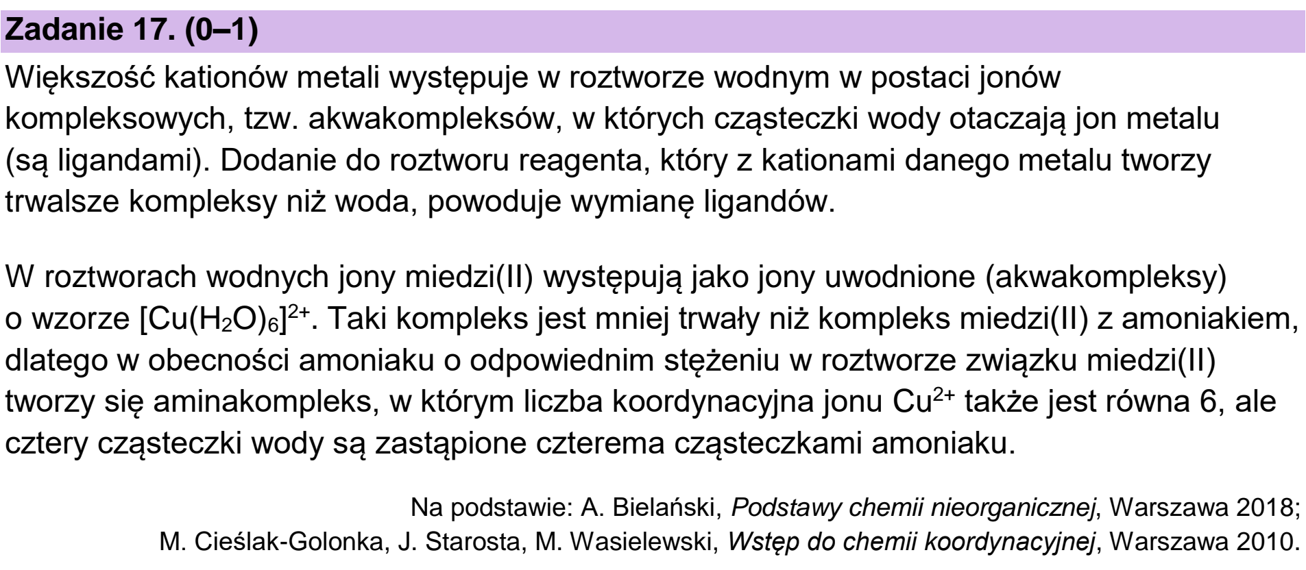Matura dodatkowa, czerwiec 2026, zadanie 17, fragment 1