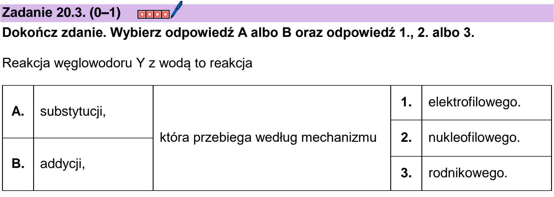 Matura dodatkowa, czerwiec 2026, zadanie 20.3