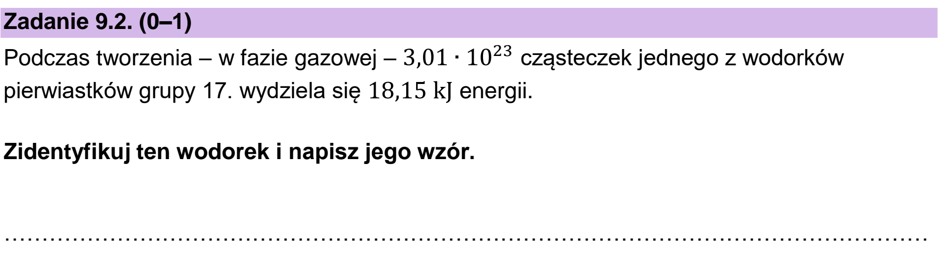 Matura dodatkowa, czerwiec 2026, zadanie 9.2