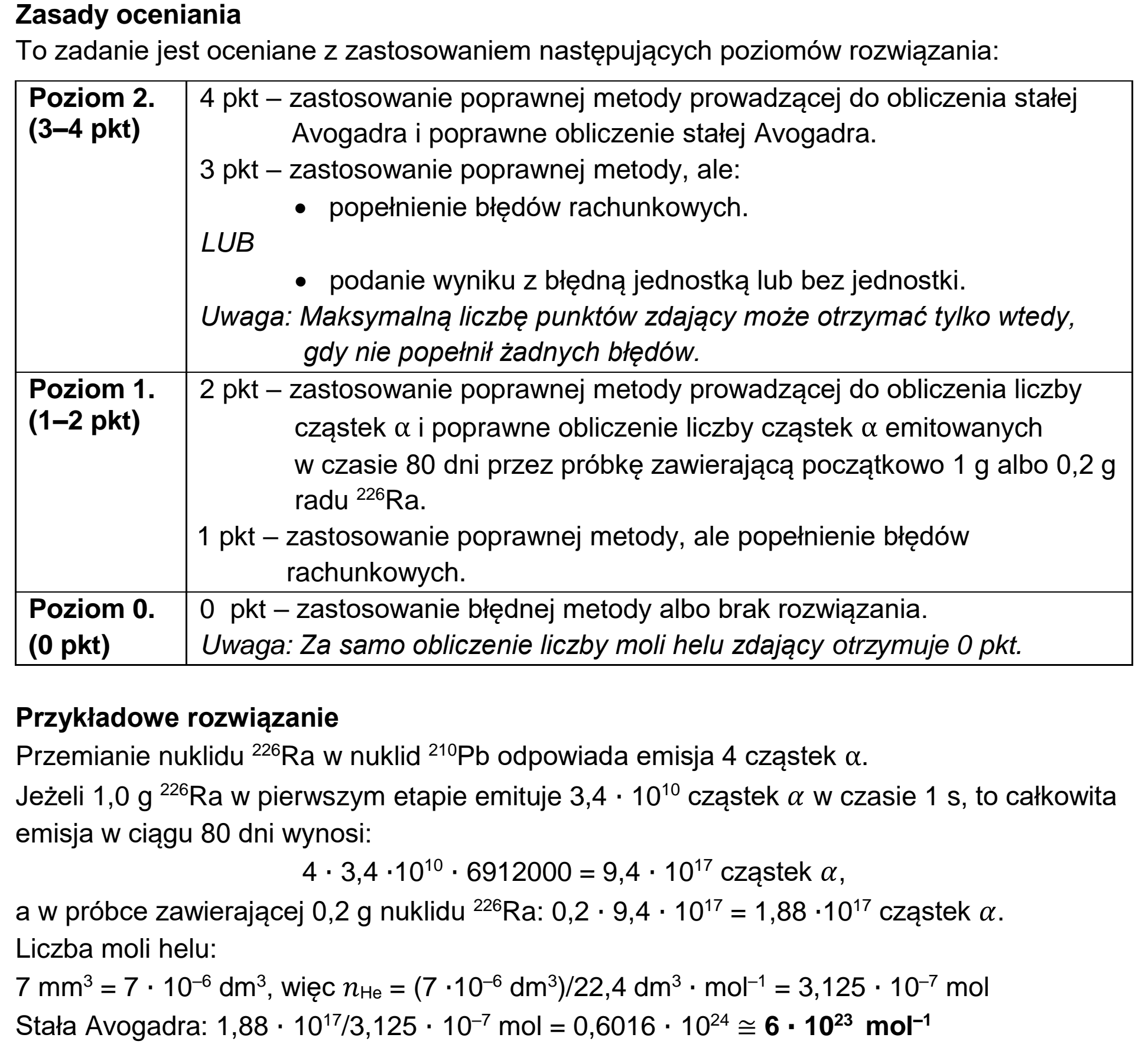 Matura próbna, grudzien 2022, odpowiedź do zadania 3.1