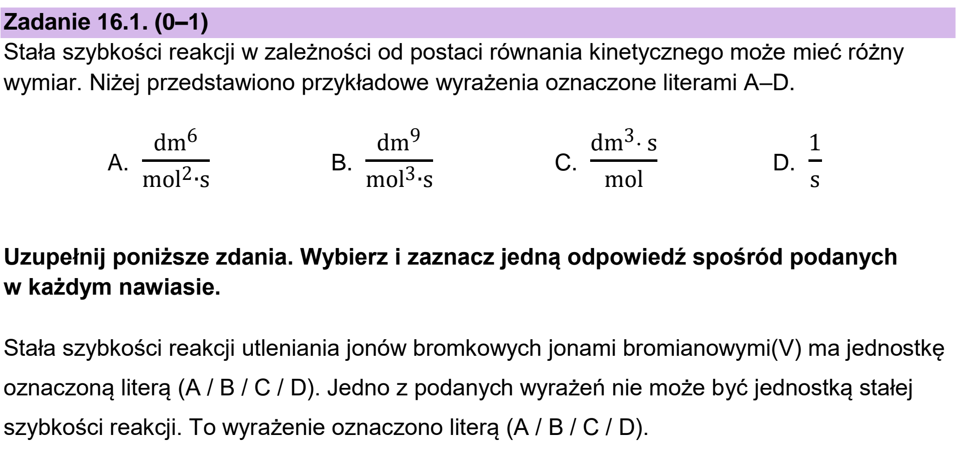 Matura próbna, grudzien 2022, zadanie 16.1