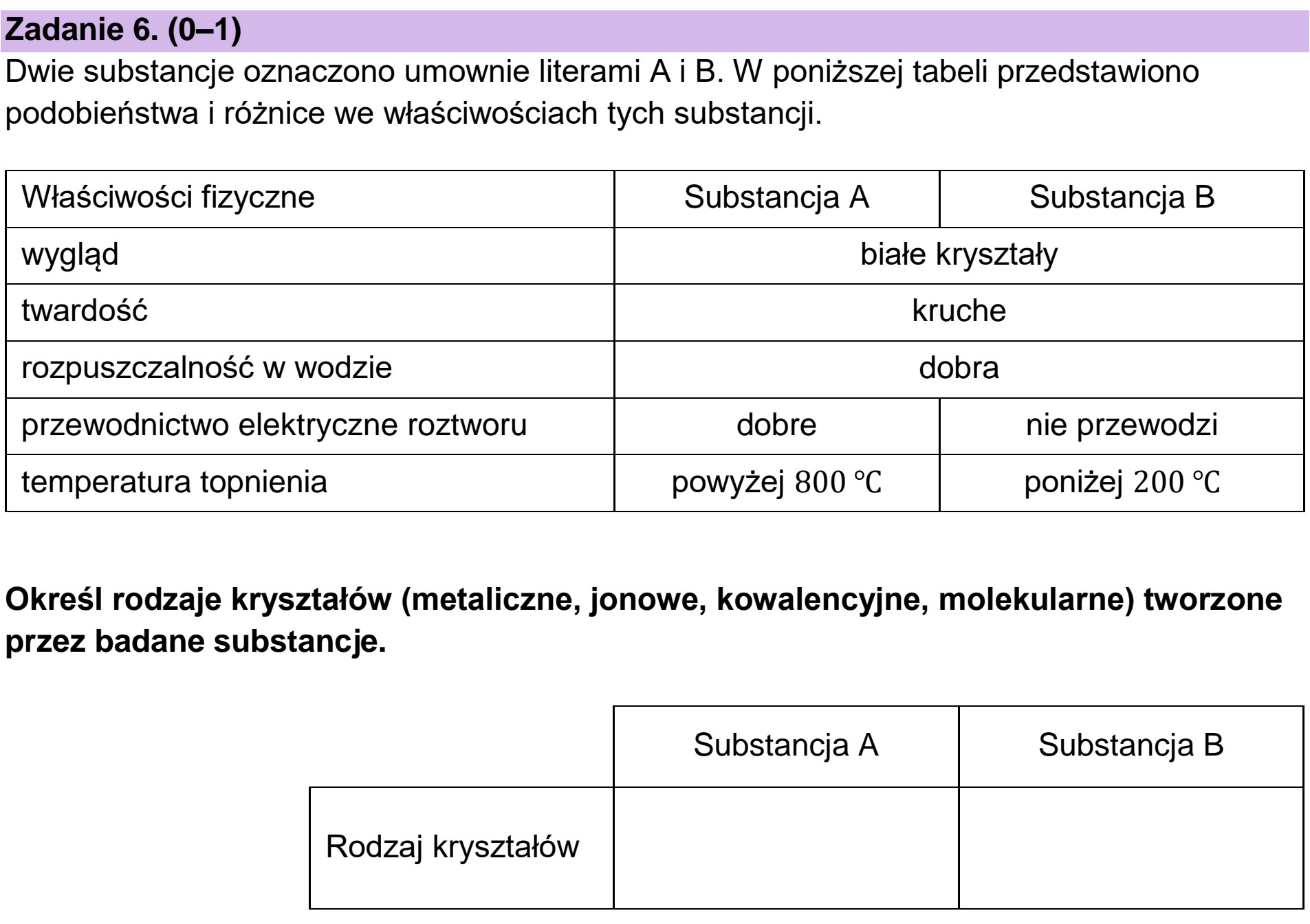 Matura próbna, grudzien 2022, zadanie 6