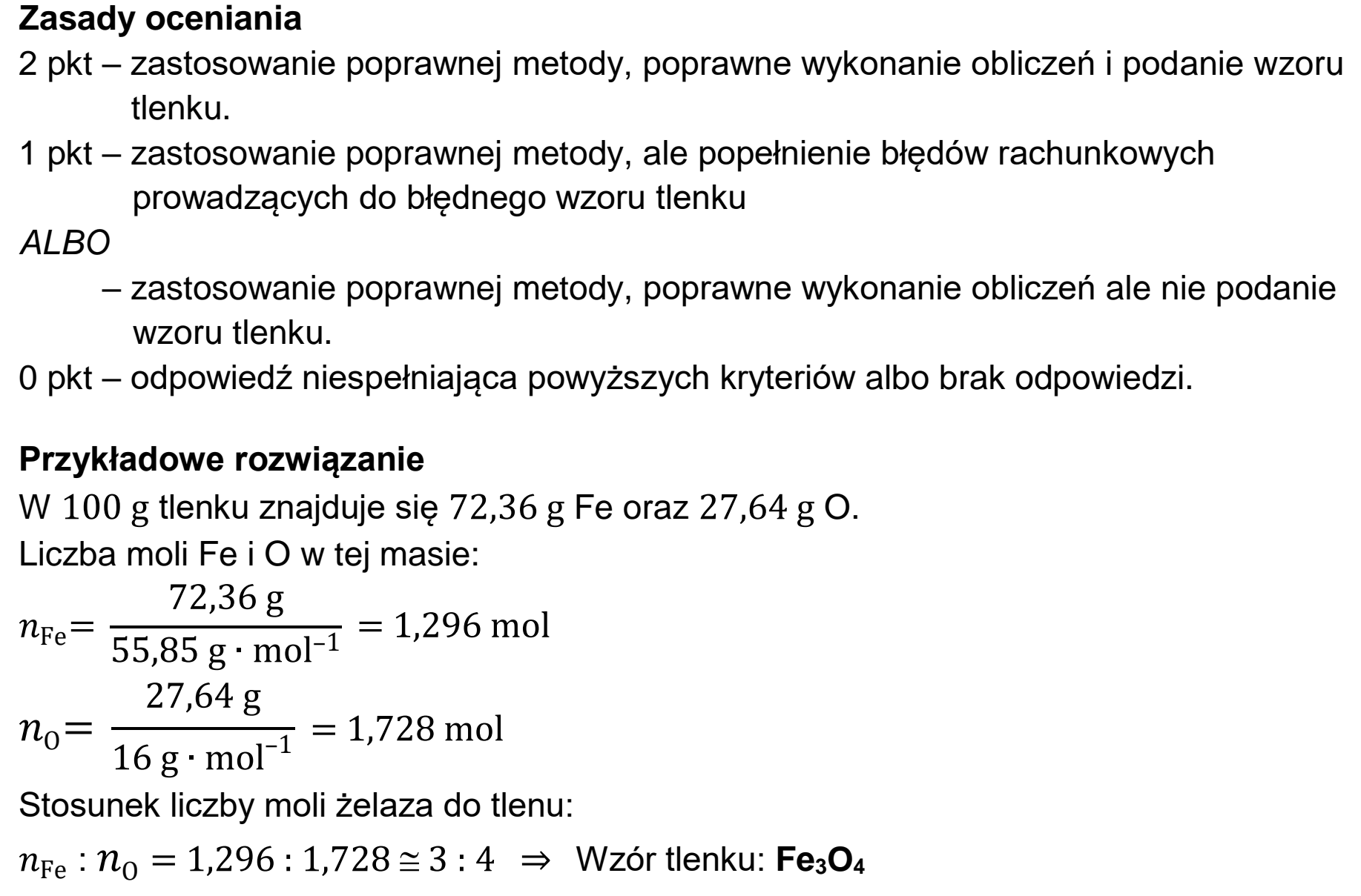 Matura próbna, grudzien 2024, odpowiedź do zadania 10.1