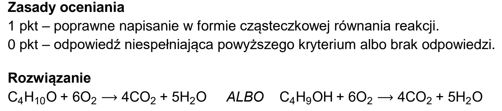 Matura próbna, grudzien 2024, odpowiedź do zadania 11.1