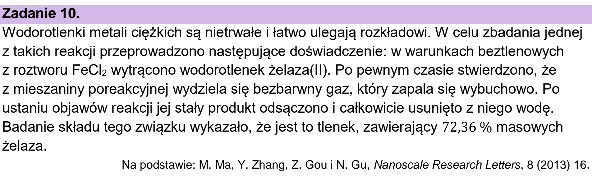 Matura próbna, grudzien 2024, wstęp zadania 10