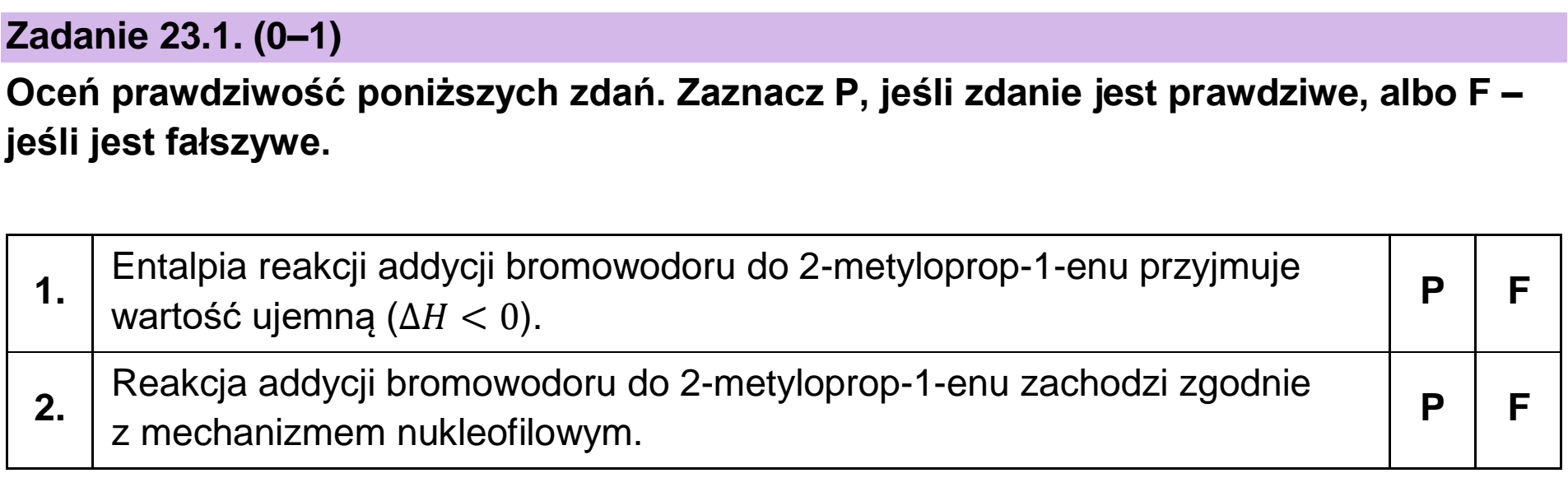 Matura próbna, grudzien 2024, zadanie 23.1