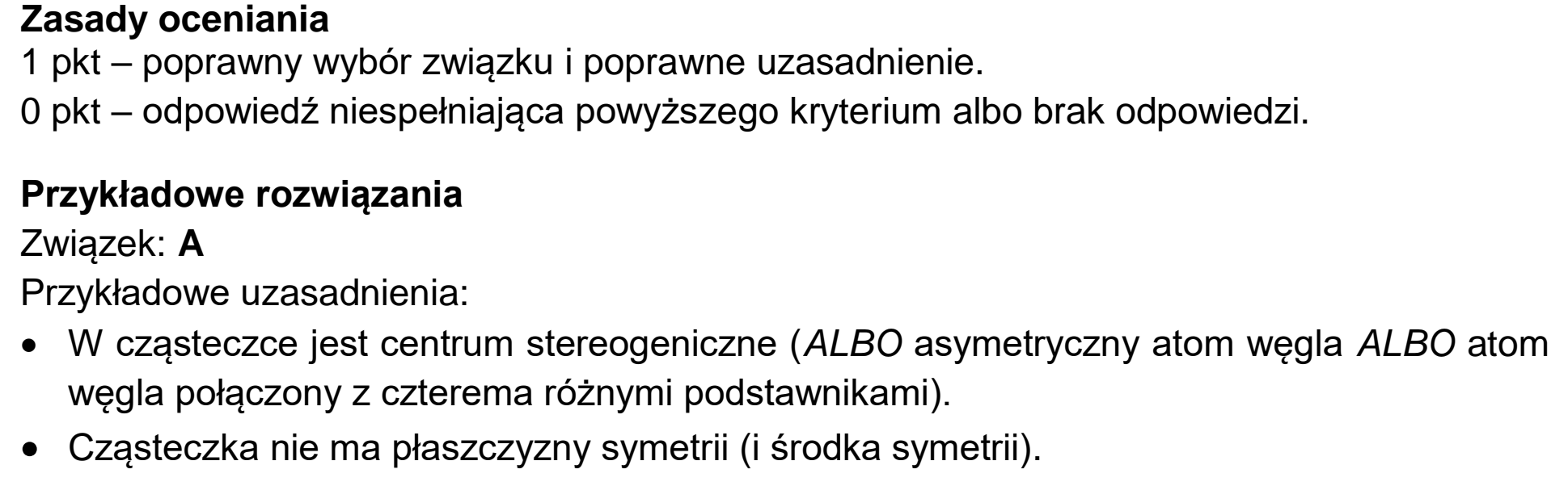 Matura, maj 2023, odpowiedź do zadania 25