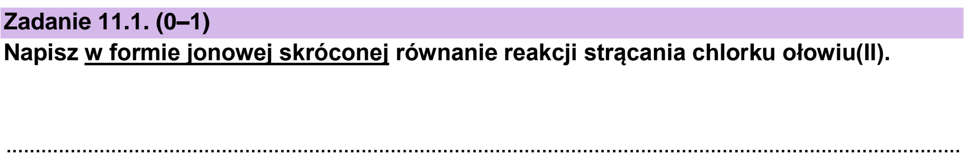 Matura, maj 2023, zadanie 11.1