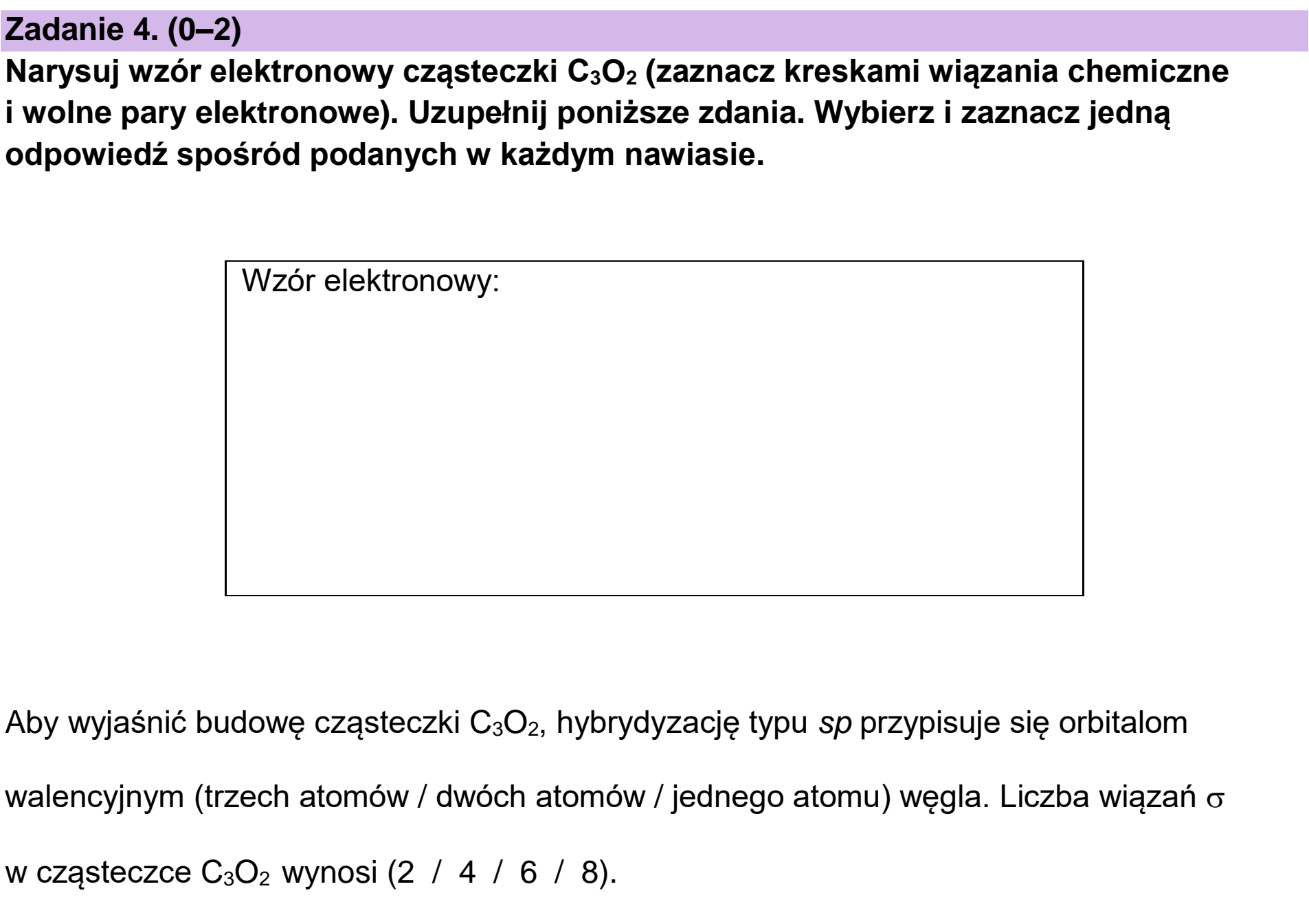 Matura, maj 2023, podgląd zadania 4