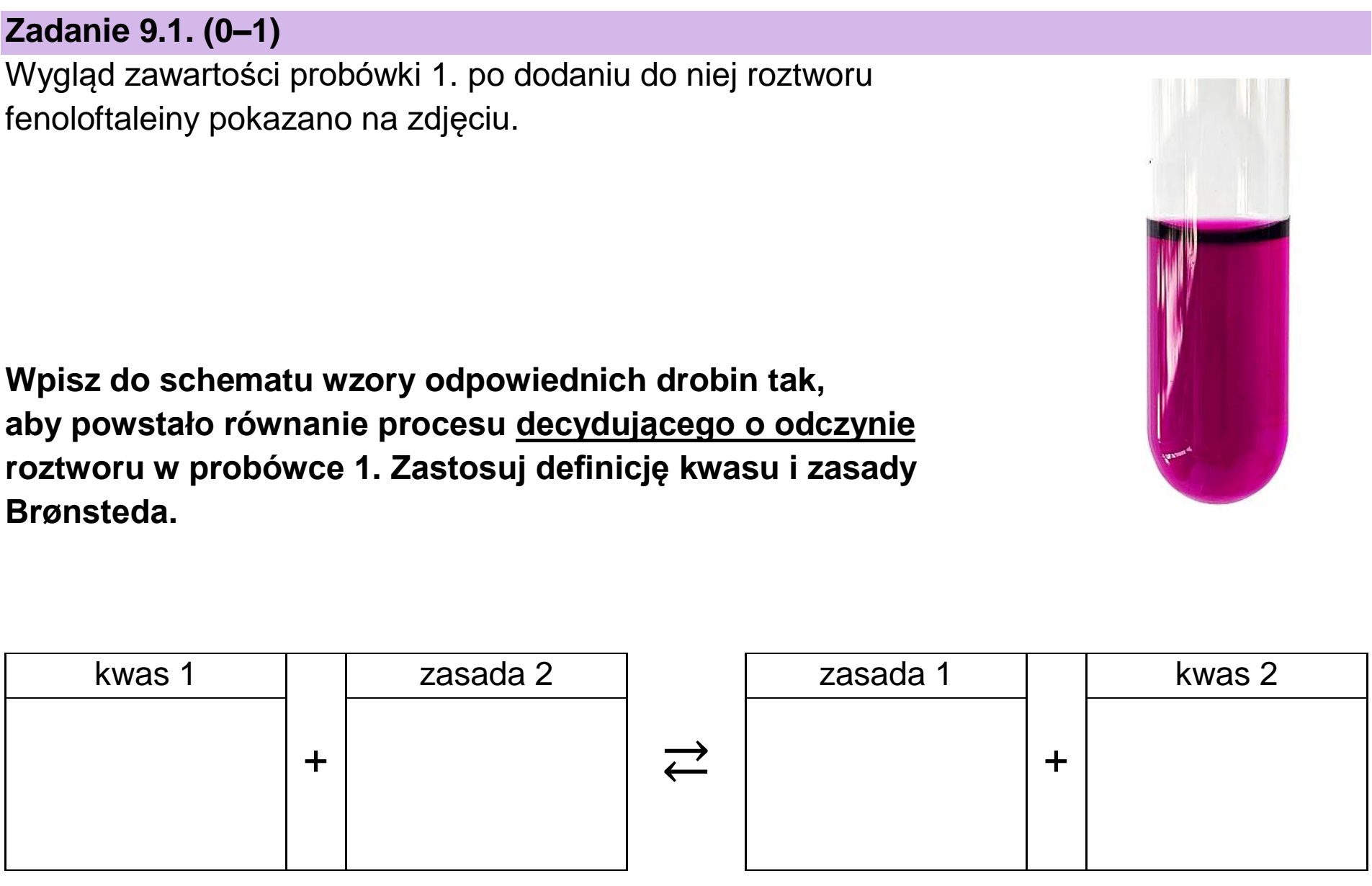 Matura, maj 2023, zadanie 9.1
