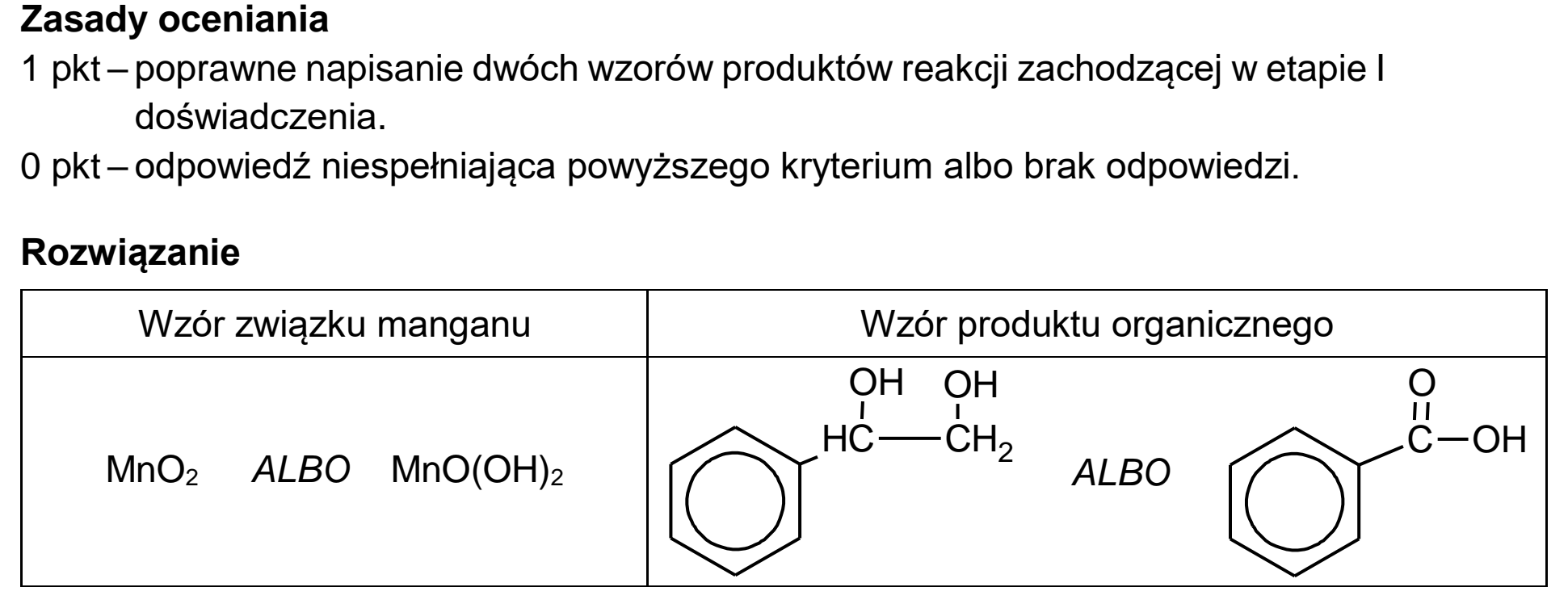 Matura, maj 2024, odpowiedź do zadania 17.1
