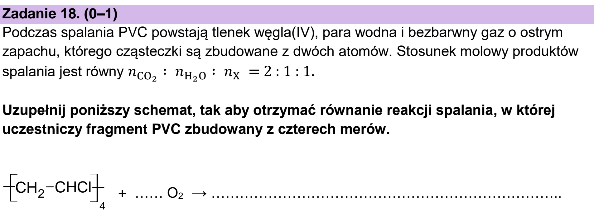 Matura, maj 2024, zadanie 18