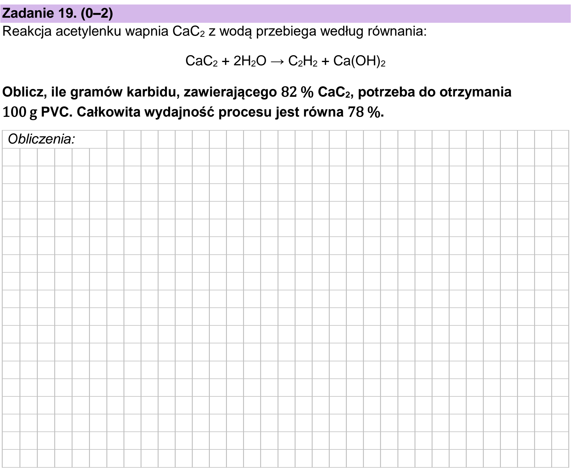 Matura, maj 2024, zadanie 19