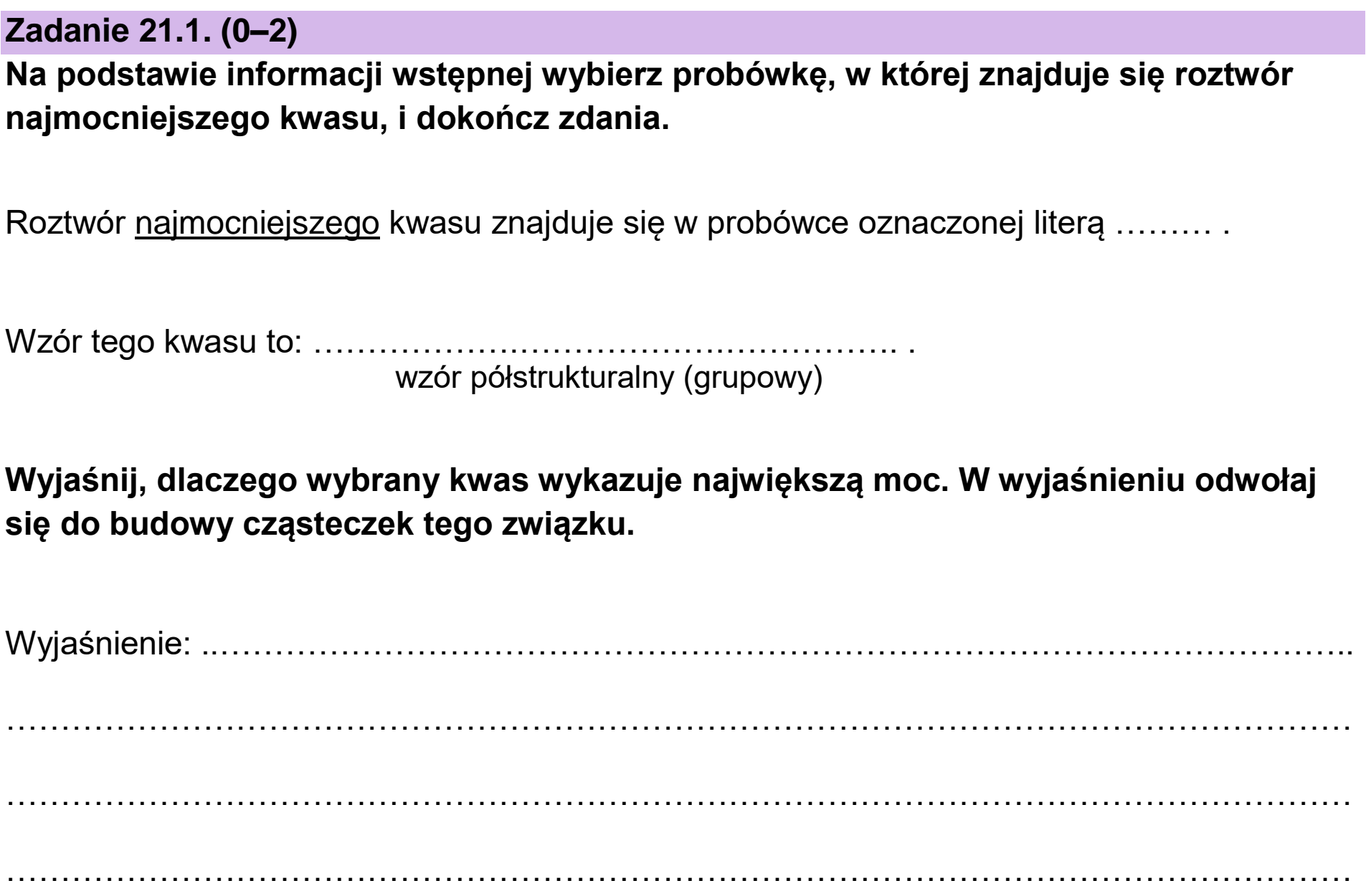 Matura, maj 2024, zadanie 21.1