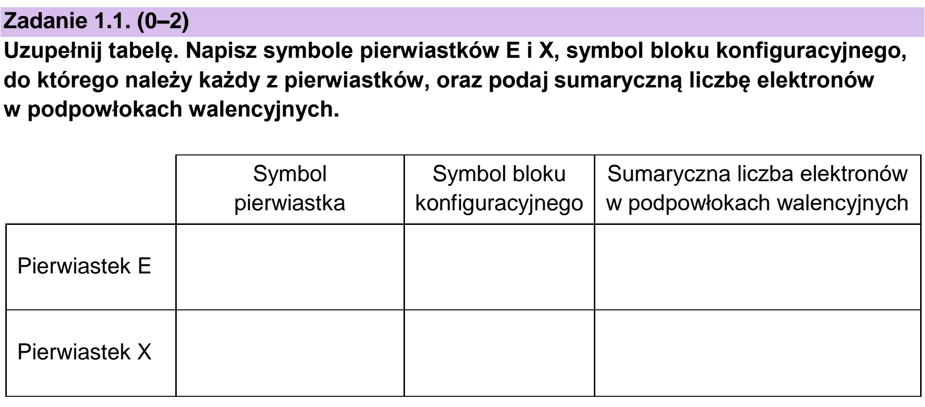 Matura, maj 2025, zadanie 1.1