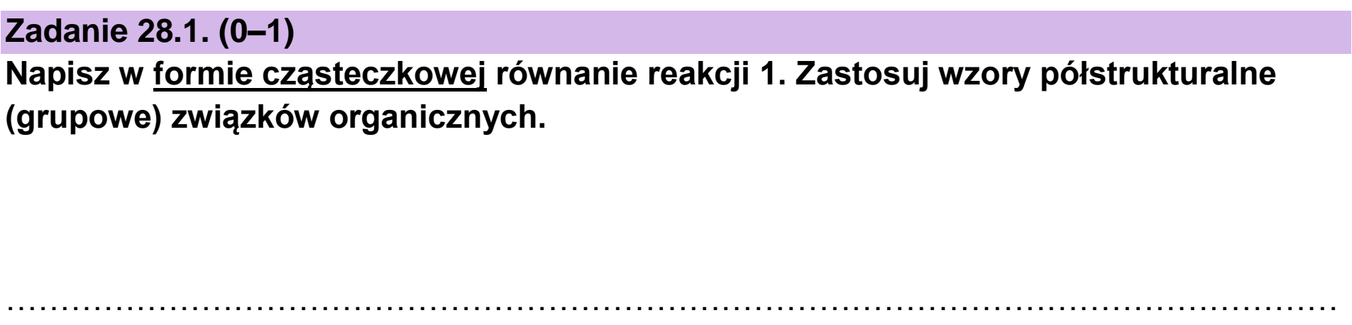 Matura, maj 2025, zadanie 28.1