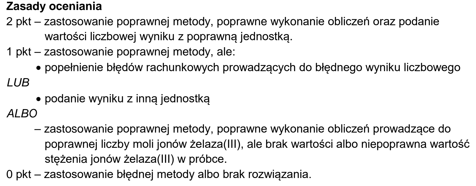 Matura, maj 2026, odpowiedź do zadania 11.1, fragment 1