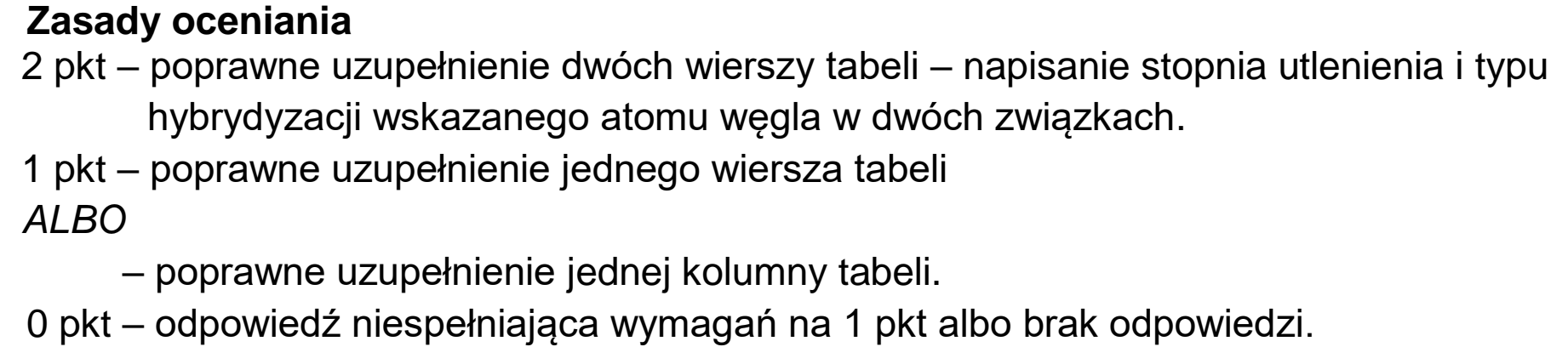 Matura, maj 2026, odpowiedź do zadania 19.2, fragment 1