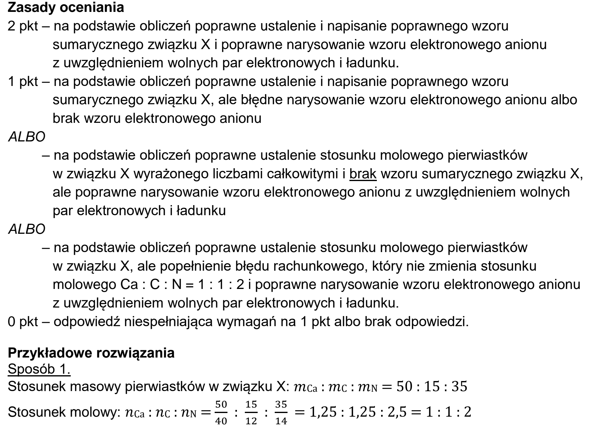 Matura, maj 2026, odpowiedź do zadania 4, fragment 1