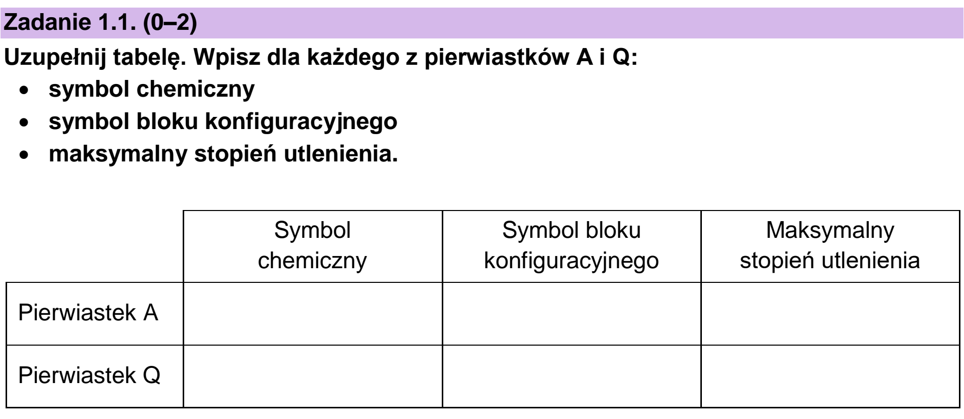 Matura, maj 2026, podgląd zadania 1