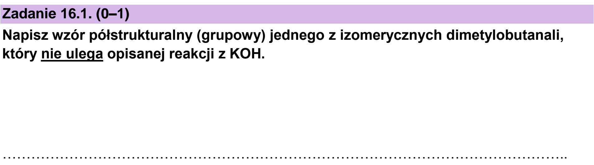 Matura, maj 2026, zadanie 16.1
