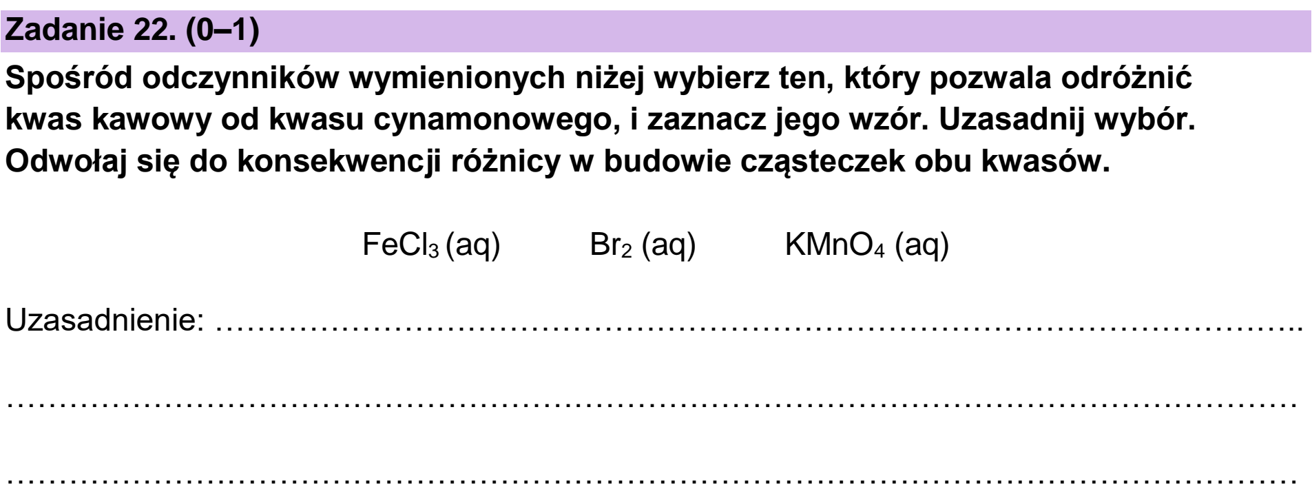 Matura, maj 2026, podgląd zadania 22