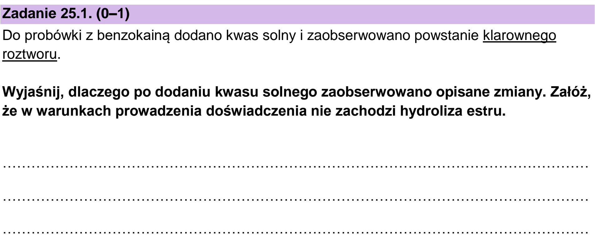 Matura, maj 2026, zadanie 25.1
