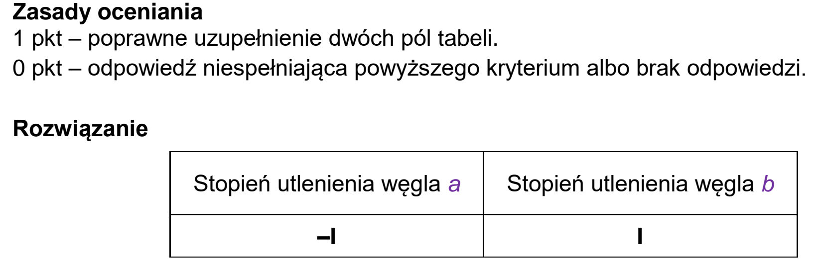 Matura próbna, styczen 2026, odpowiedź do zadania 25.1