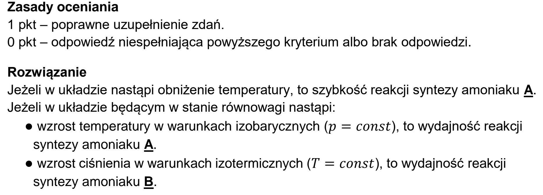 Matura próbna, styczen 2026, odpowiedź do zadania 4