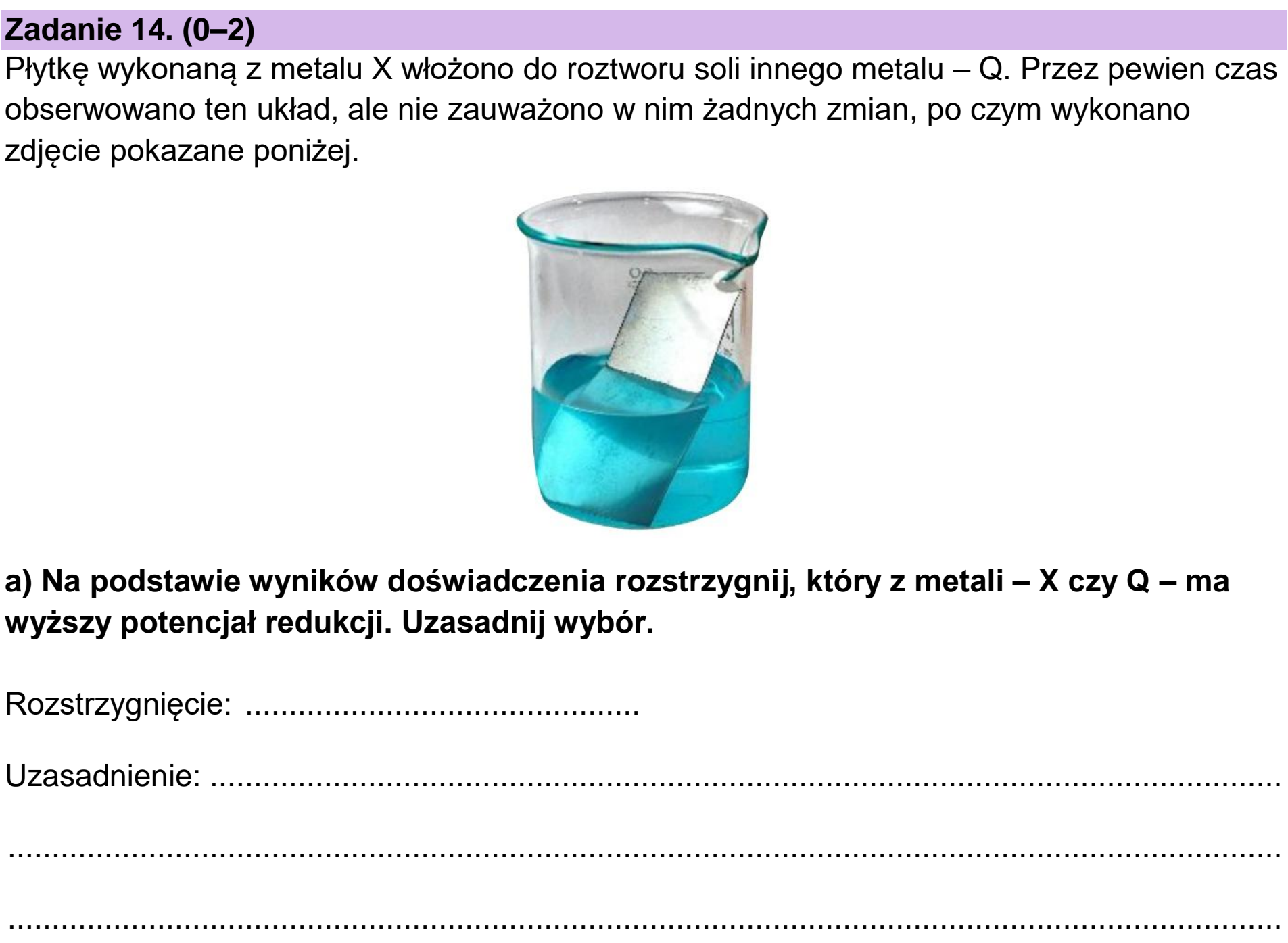 Matura próbna, styczen 2026, podgląd zadania 14, fragment 1