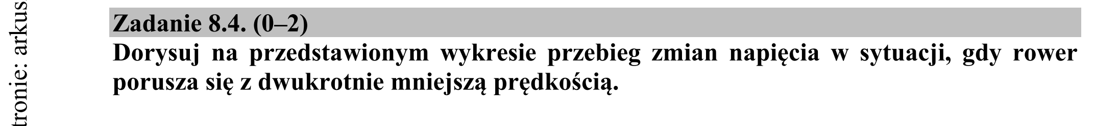 Matura dodatkowa, czerwiec 2015, zadanie 8.4