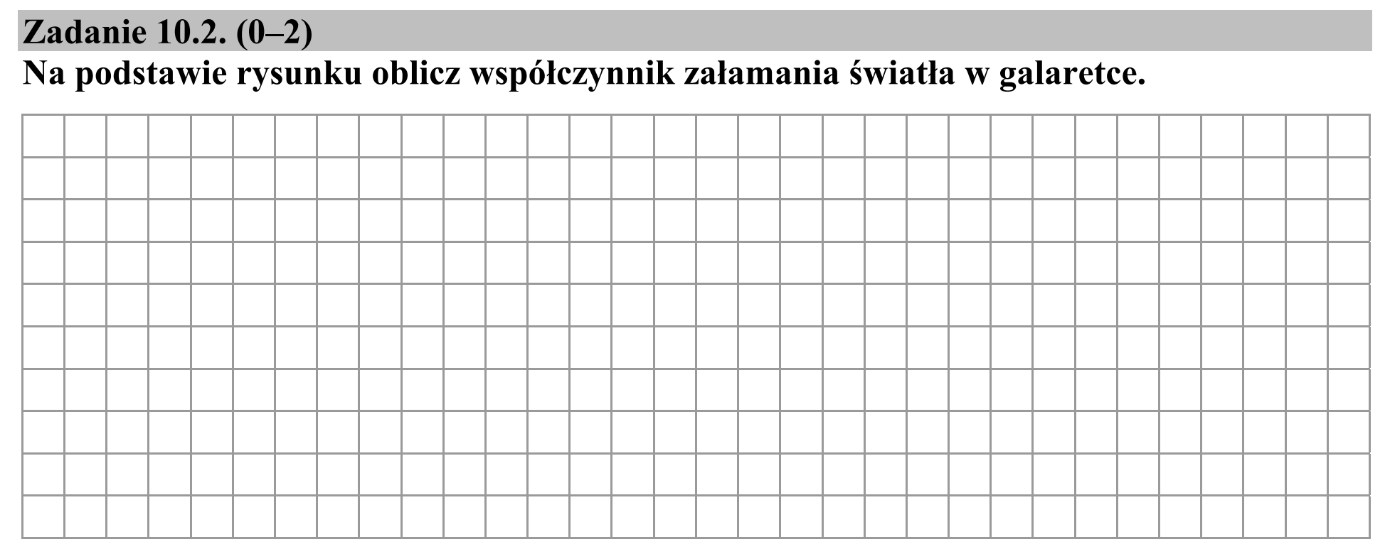Matura dodatkowa, czerwiec 2016, zadanie 10.2