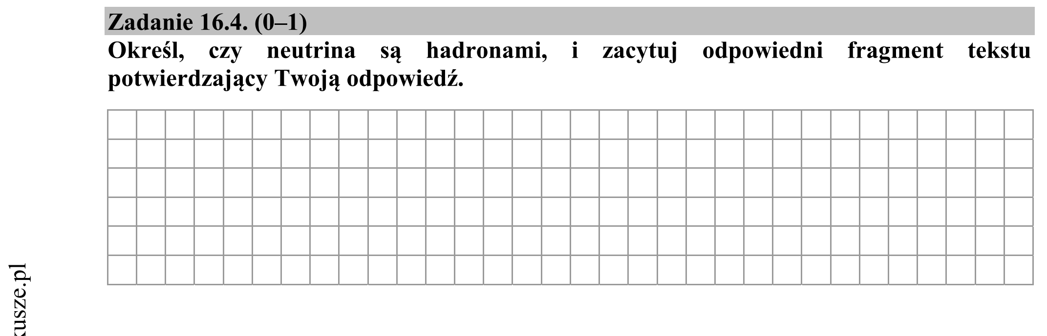 Matura dodatkowa, czerwiec 2016, zadanie 16.4