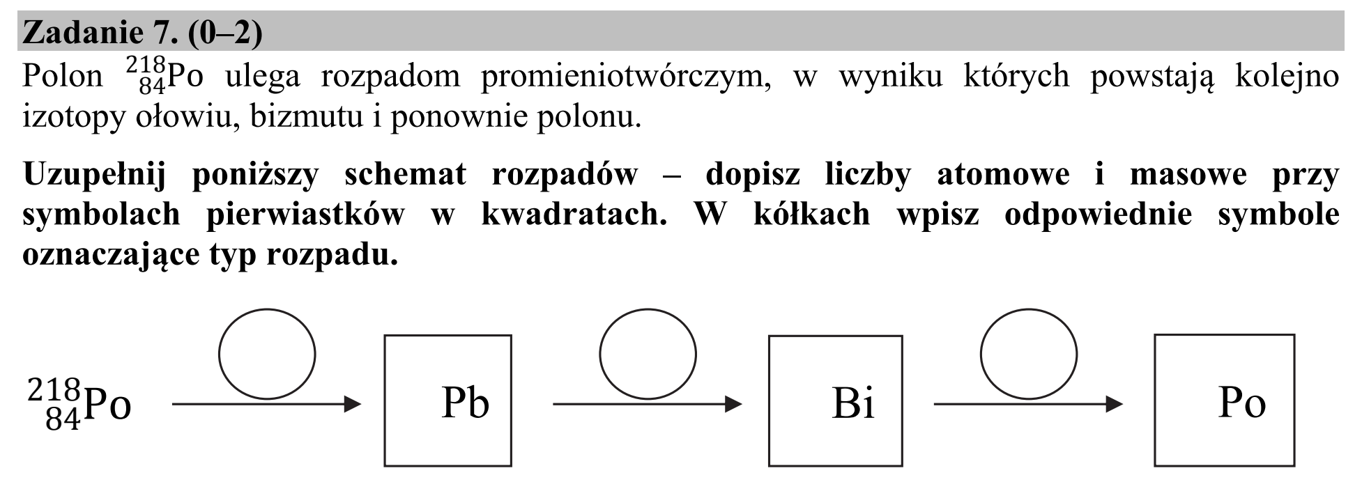 Matura dodatkowa, czerwiec 2016, zadanie 7