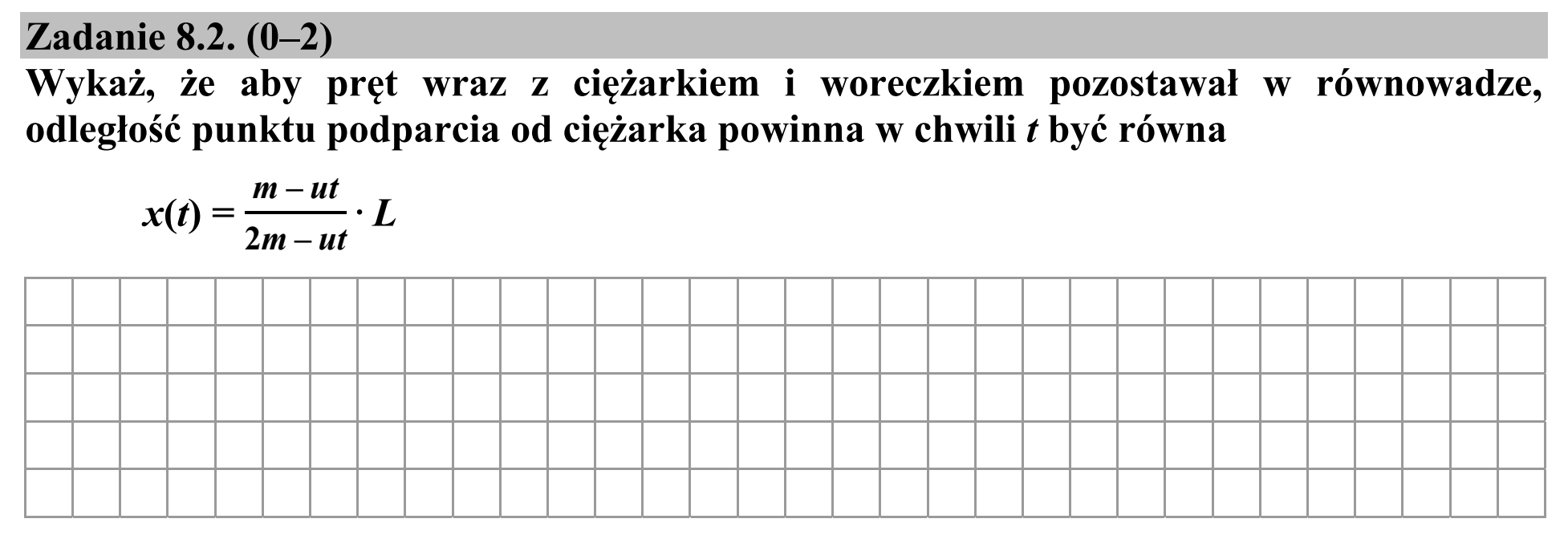 Matura dodatkowa, czerwiec 2016, zadanie 8.2, fragment 1